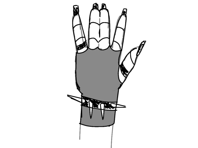 How i draw a hand easiest way ig
