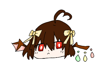 ケツイ　ゆっくり立ち絵