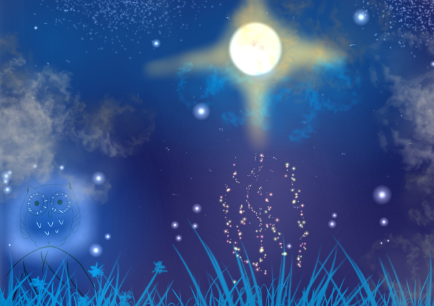 ふたたび夜になりそれから❗