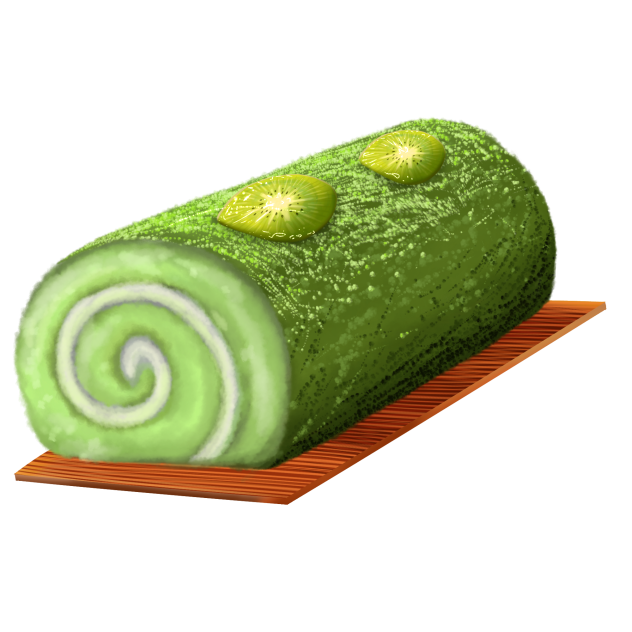 kiwi swiss roll