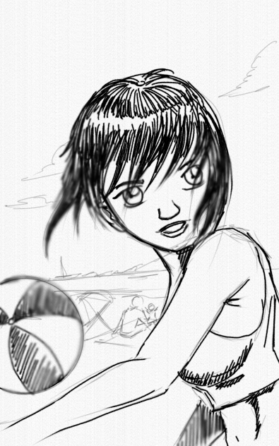 Beach fun - ibisPaint