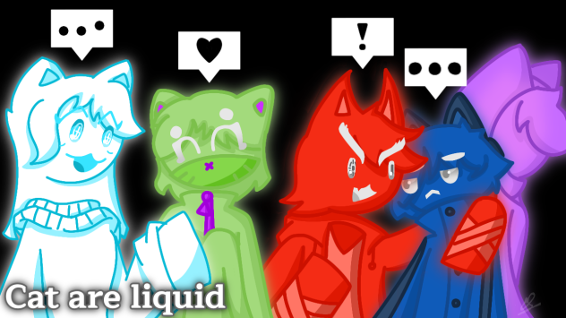 Cat are liquid