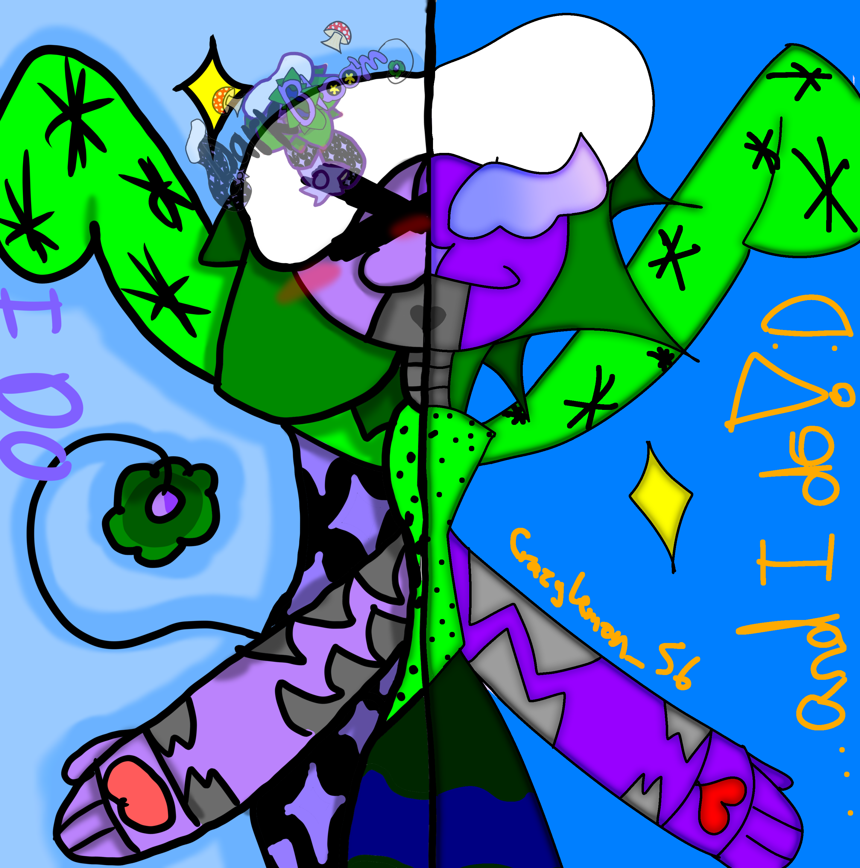 Collab with DARKBLOOM X3 - ibisPaint