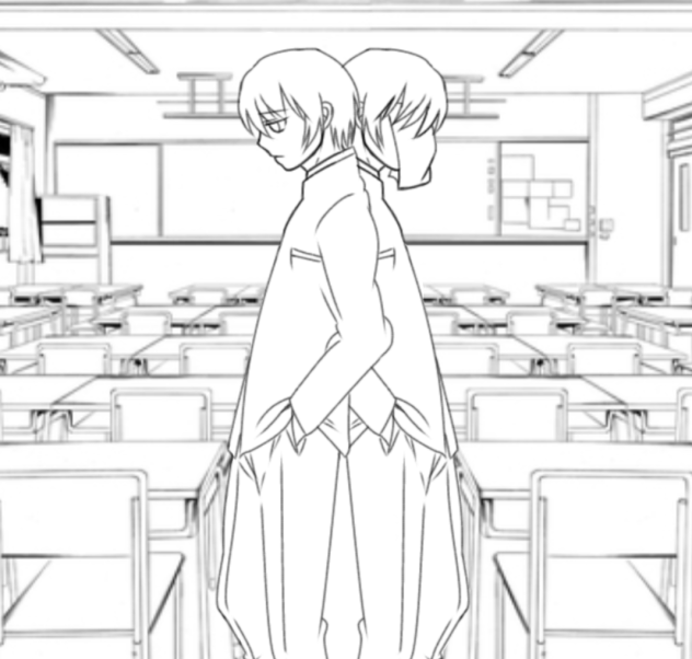 ロストワンの号哭 線画