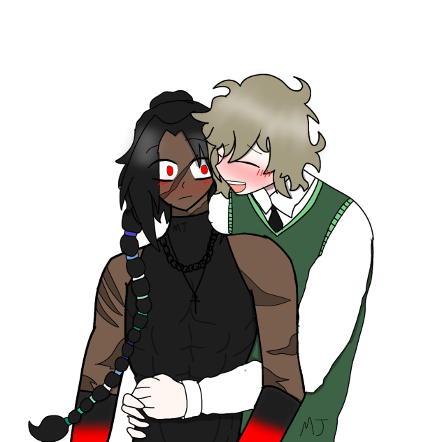 Scorpio and grasshopper