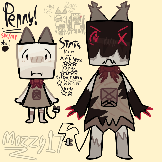 dandys world oc aka penny