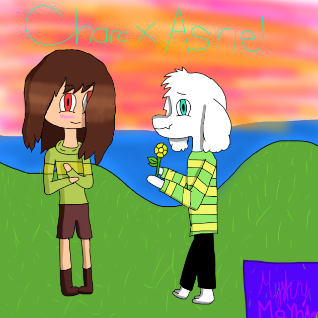 Chara X Asriel speed paint - ibisPaint