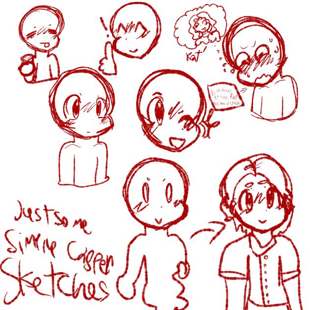 Just some simple Casper sketches