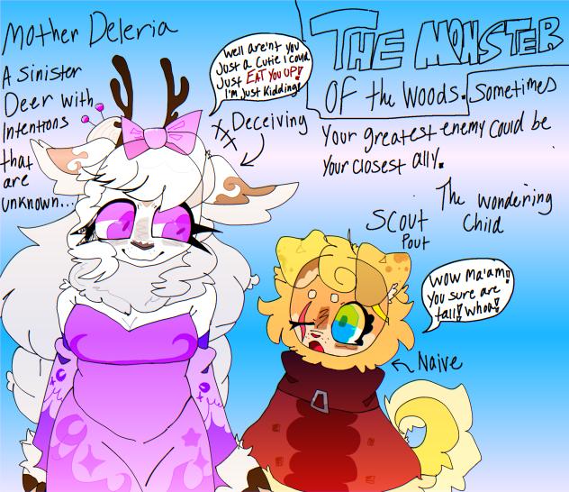 🐶A motherly figure❓🦌