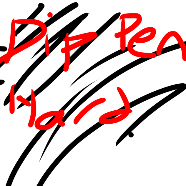 I use dip pen hard for my art