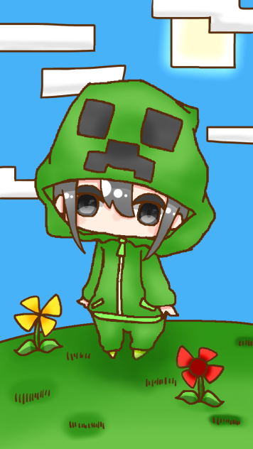 クリーパー少女