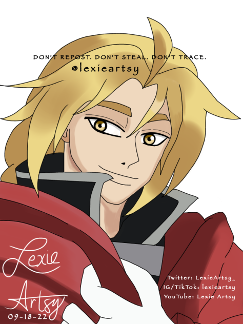 My Edward Elric Fan Art