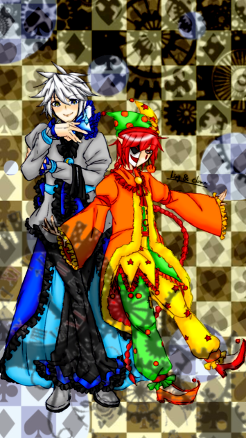 king & clown