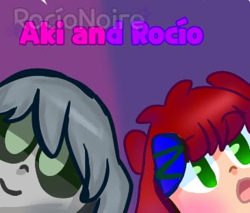 Aki and Rocío! 😃