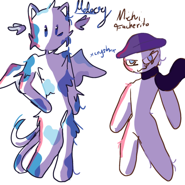 Melacry and Michi facherito