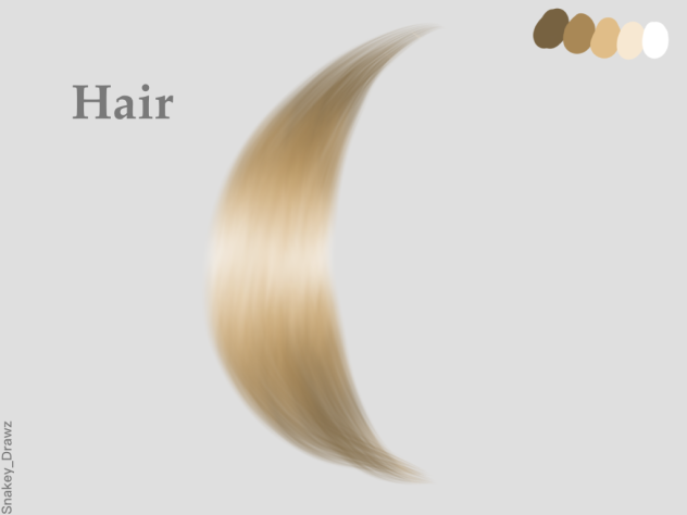 How to draw realistic-ish hair