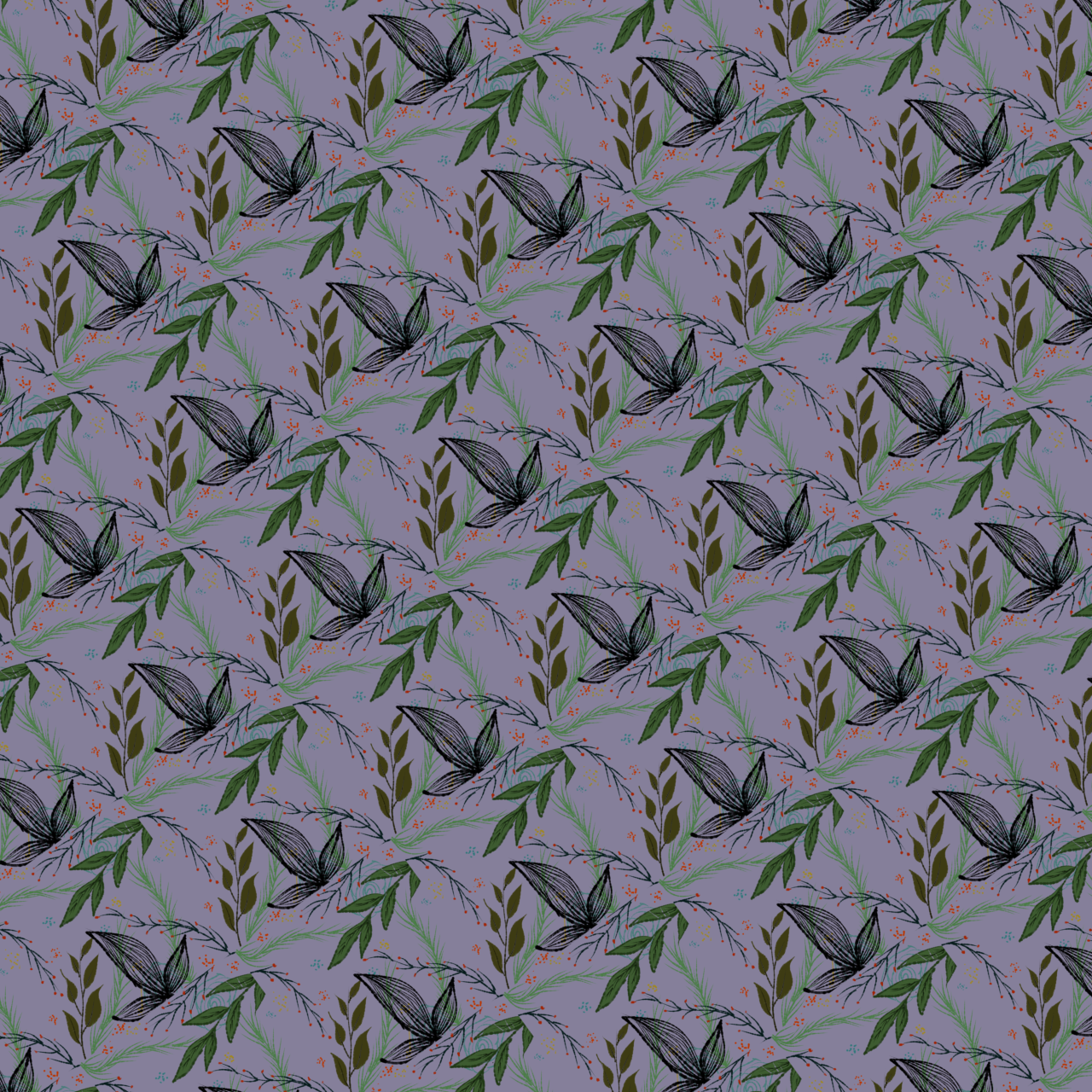 Seamless Pattern Design 🌱 - ibisPaint