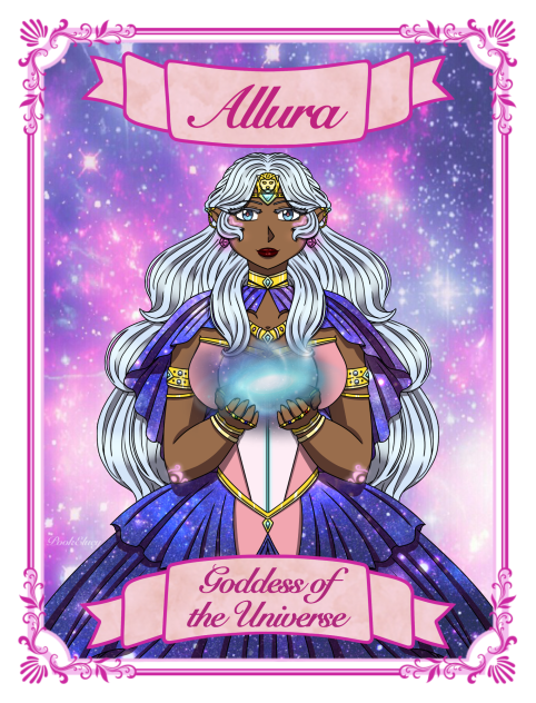 Goddess of the Universe [Speedpaint]