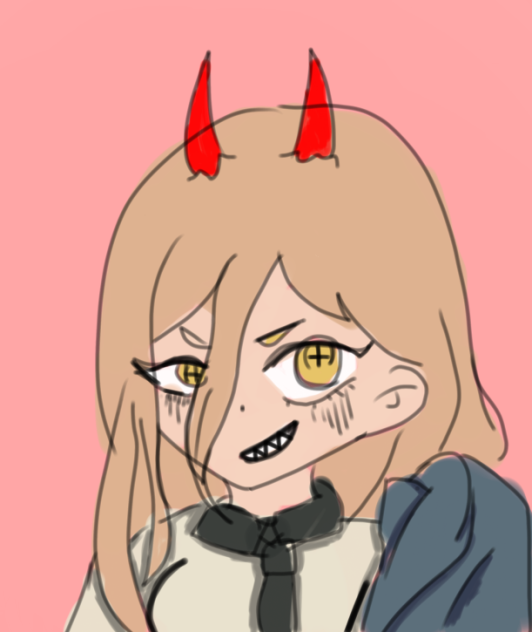 chainsaw man power ibisPaint