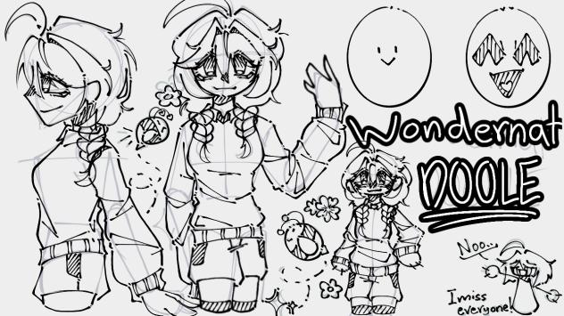 Wondernat doodle