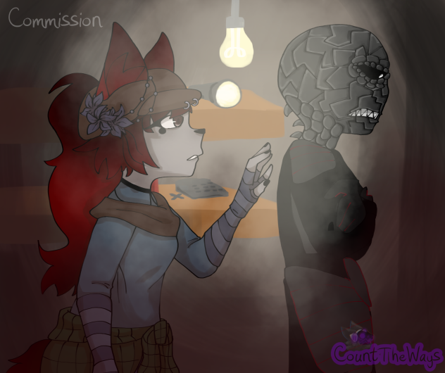 Why Don’t You Answer Me❓- Commission