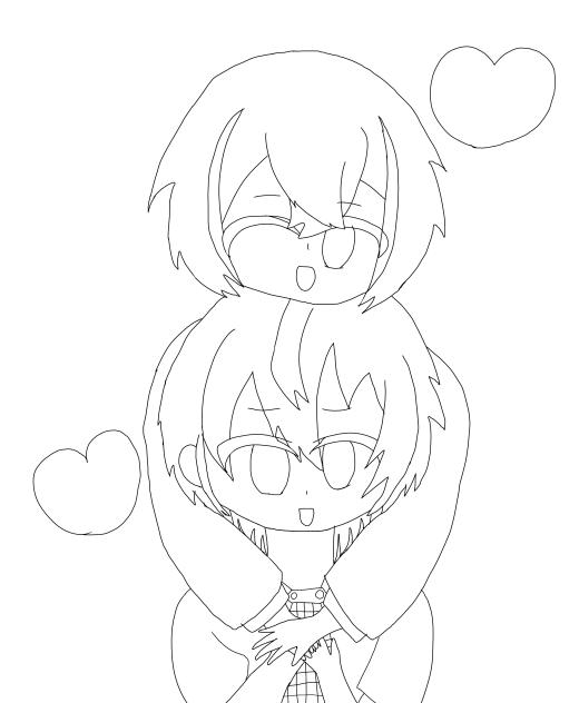 うりゆあ🎸🍗線画