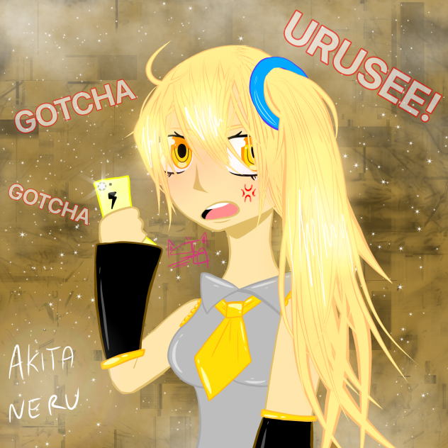 Akita neru fanart⚠️😡