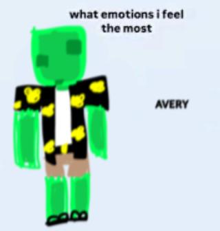 i feel like avery