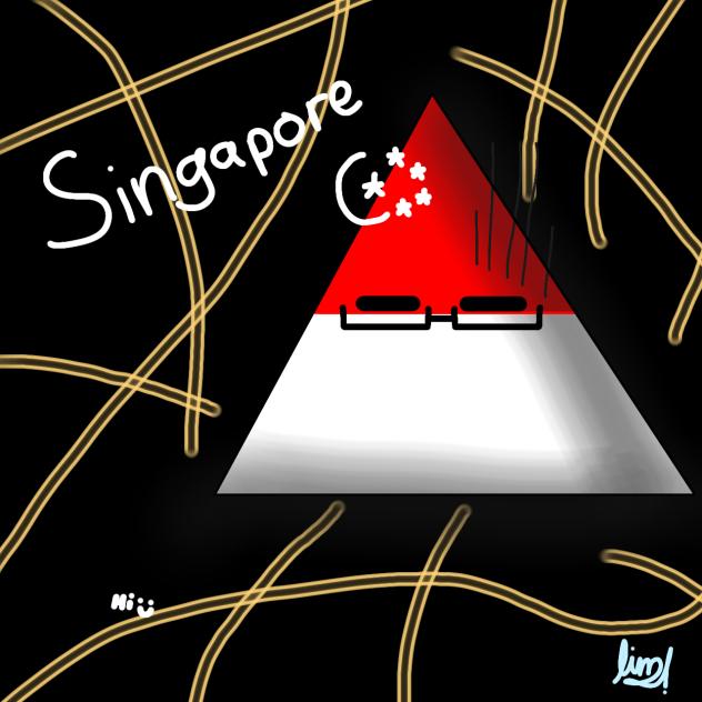 Singapore countryball