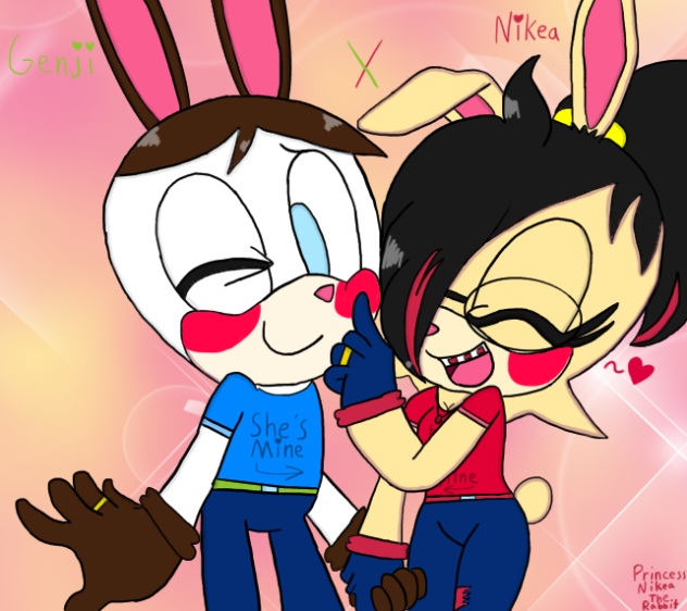 Me and Genji Together 💚❤️