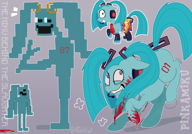 horror miku trend