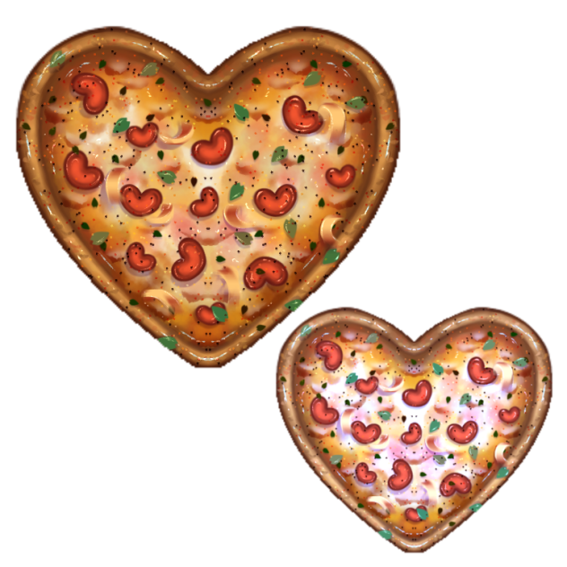 Heart Pizza 🍕