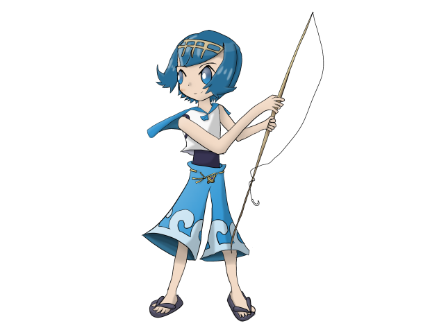 ポケットモンスター　スイレン　描いてみた