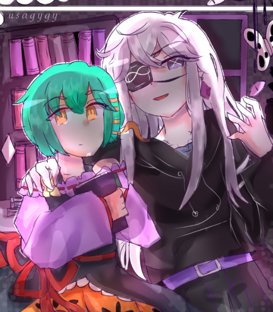 purple books - ibisPaint