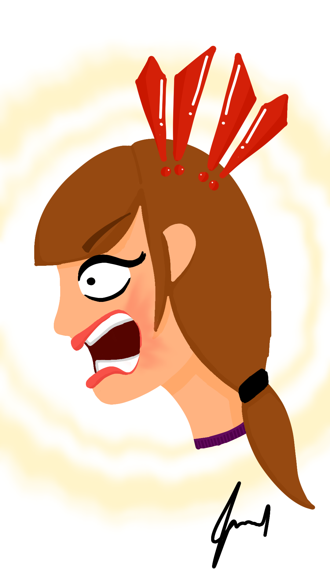 Day 6 - Angry - ibisPaint