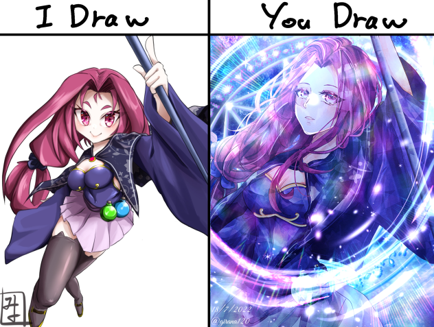 I draw you draw with みよ