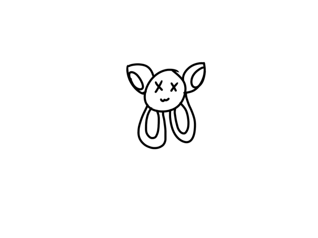 i tried to draw a kittydog, i hate it