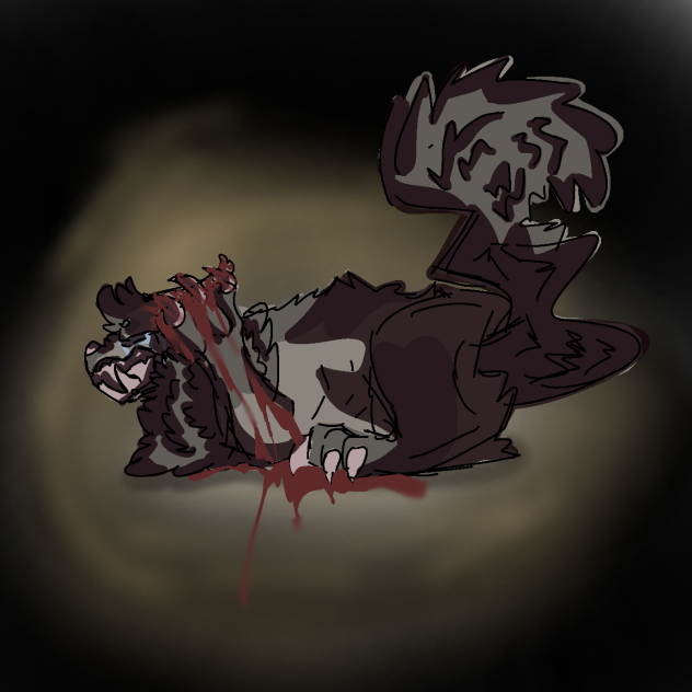 dovewing ( blood warning )