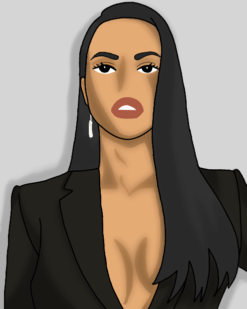 Vector Art of a Model