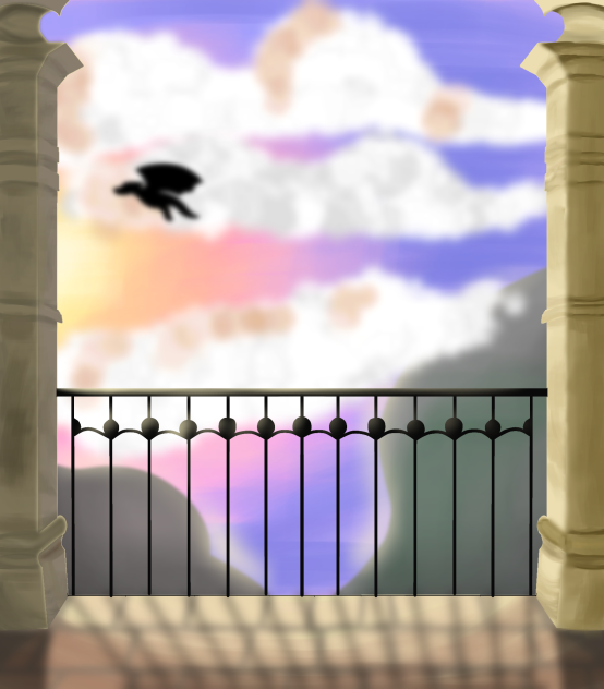 castle balcony