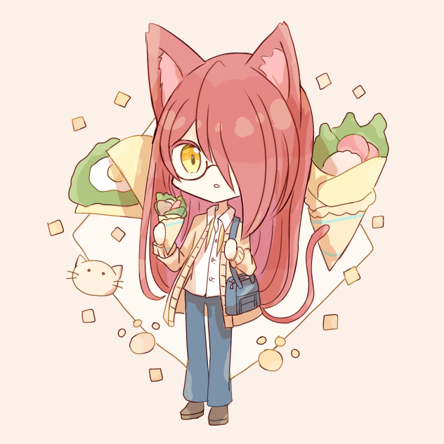 お惣菜クレープ
