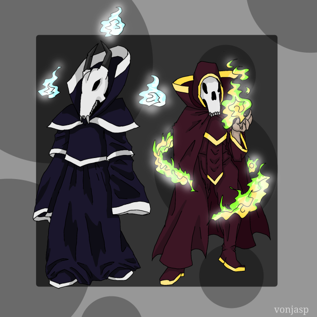 The twin Necromancer