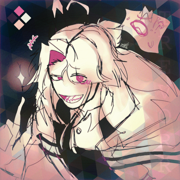 Bright light in darkness - ibisPaint