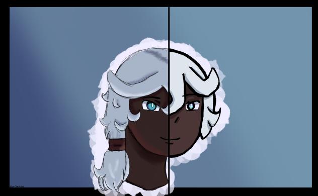 Two very different art styles - ibisPaint