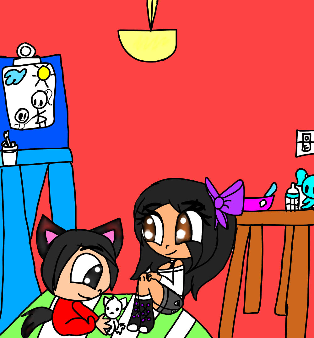Baby Aaron X aphmau - ibisPaint