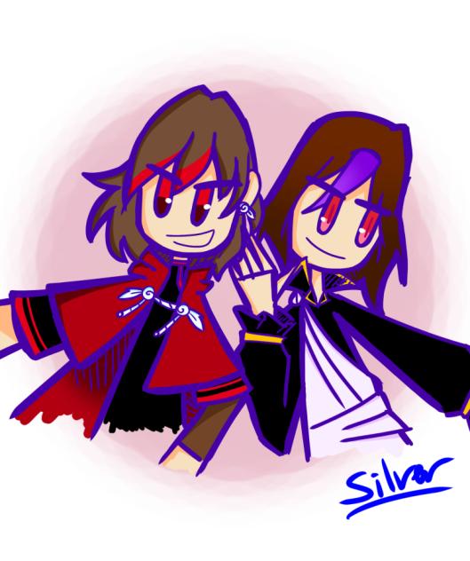 Red and purple
