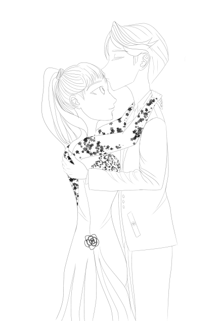 kiss on forehead