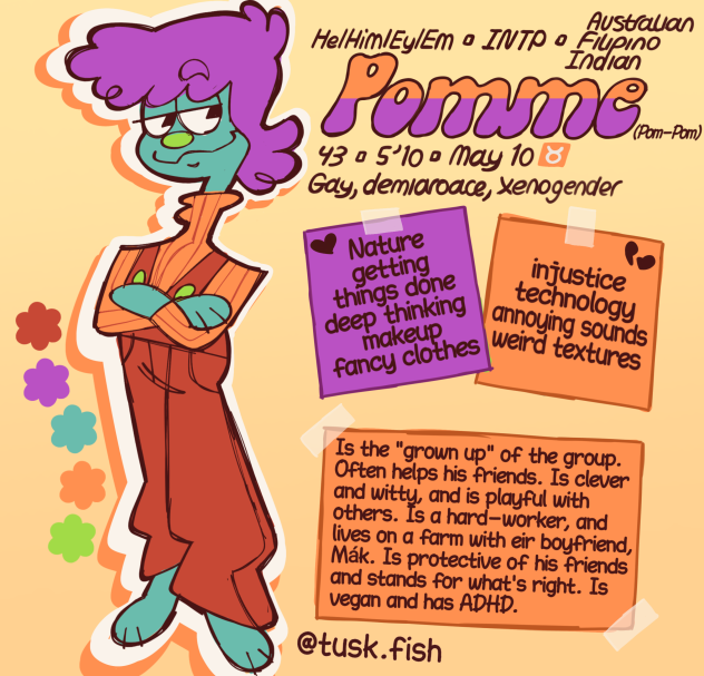 💜Pomme's OC Sheet