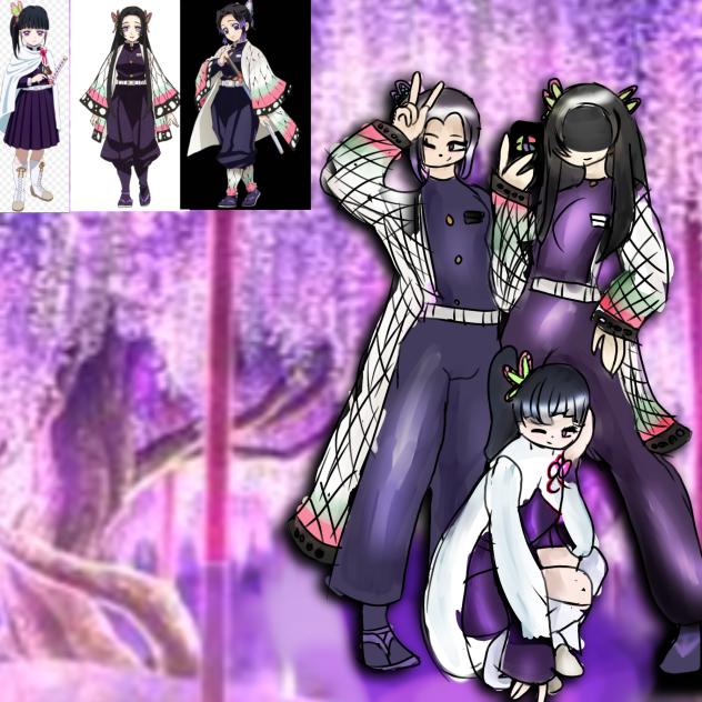 Kanae, Shinobu, and Kanao!