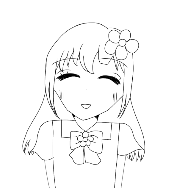 ありがとう　線画